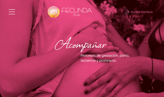 Mujeres gestantes trabajando juntas e interactuando.